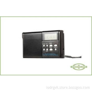 LCD Screen Weather Alert Radios Pocket Digital Radio Telesc
